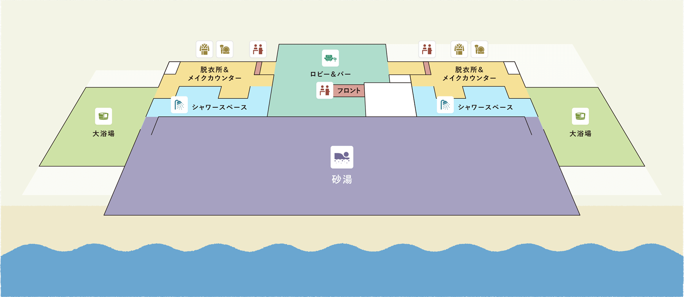 エリア案内マップ